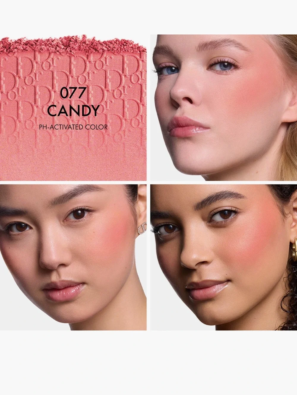 Dior BACKSTAGE ROSY GLOW BLUSH with ph -activated   *077 CANDY*